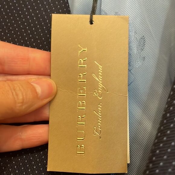 Burberry Leamington Pindot Wool Single-Button Jacket, NWT - Picture 4 of 8